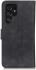 KHAZNEH Samsung Galaxy S22 Ultra Hoesje Retro Wallet Book Case Zwart afbeelding 6