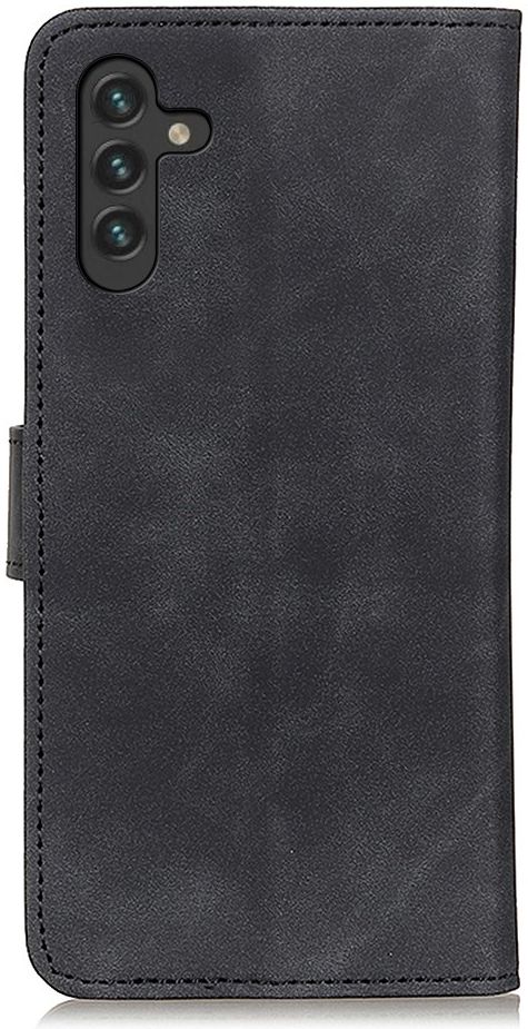 KHAZNEH Samsung Galaxy A13 5G/A04s Hoesje Retro Wallet Book Case Zwart afbeelding 7
