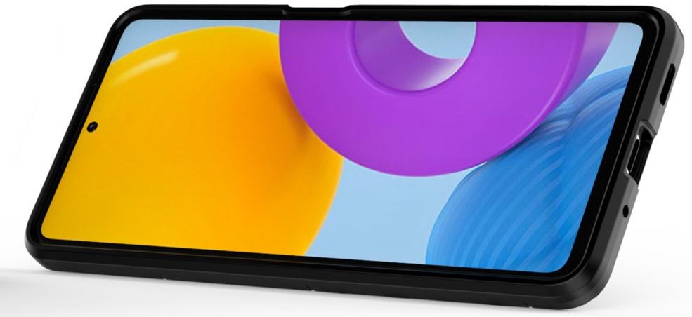 Samsung Galaxy M52 5G Hoesje met Kickstand Ring Zwart afbeelding 5