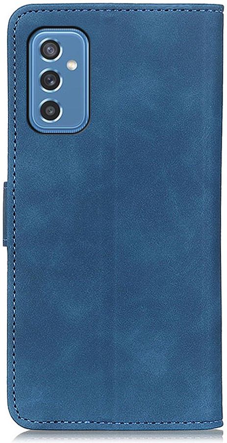 KHAZNEH Samsung Galaxy M52 5G Hoesje Retro Wallet Book Case Blauw afbeelding 6
