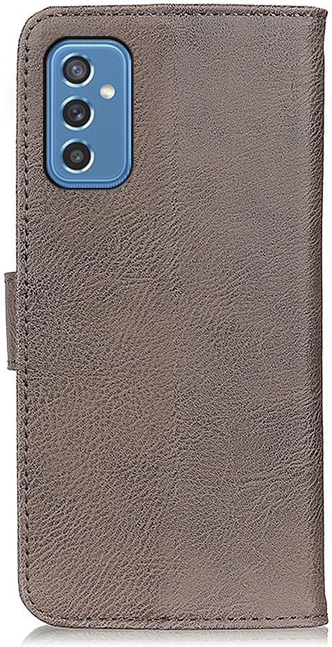 KHAZNEH Samsung Galaxy M52 Hoesje Portemonnee Book Case Grijs afbeelding 6