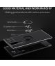 Samsung Galaxy S22 Ultra Hoesje Magnetische Ring Kickstand Zwart