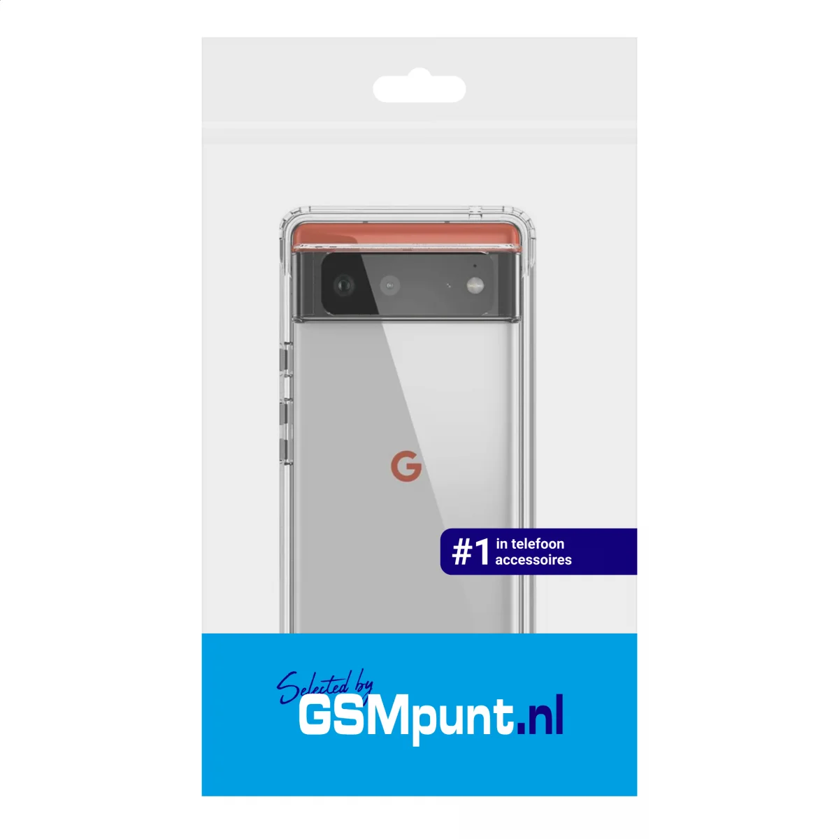 Google Pixel 6 Hoesje Volledig Schokbestendig Cover Transparant Zwart afbeelding 11