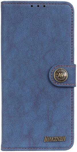 KHAZNEH Motorola Moto E20 / E40 Hoesje Portemonnee Book Case Blauw afbeelding 2
