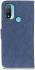 KHAZNEH Motorola Moto E20 / E40 Hoesje Portemonnee Book Case Blauw afbeelding 3