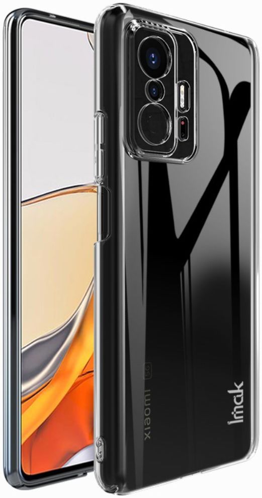 Imak Crystal Case II Pro Xiaomi 11T / 11T Pro Hoesje Transparant afbeelding 1