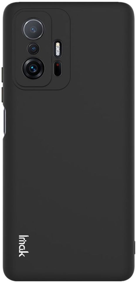 IMAK UC-2 Series Xiaomi 11T / 11T Pro Hoesje Dun TPU Back Cover Zwart afbeelding 1