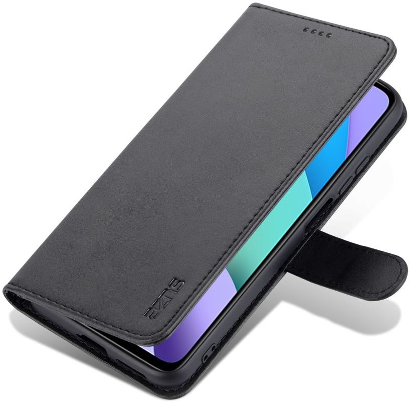 AZNS Xiaomi 11T / 11T Pro Hoesje Wallet Book Case Kunstleer Zwart afbeelding 2