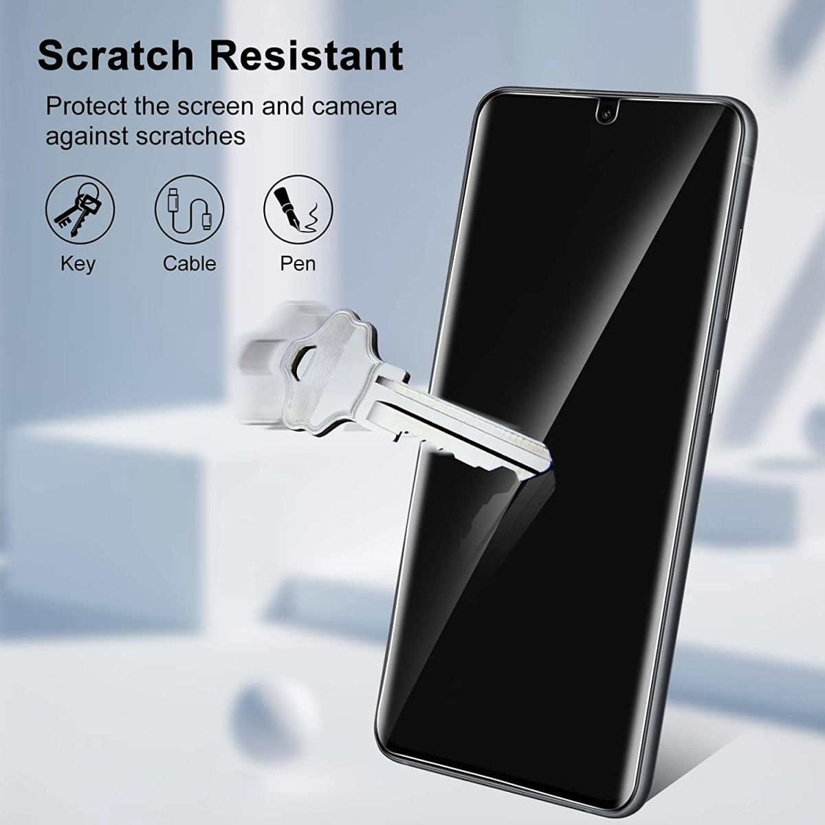 Samsung Galaxy A13 5G / A04s Screen Protector TPU Display Folie afbeelding 3