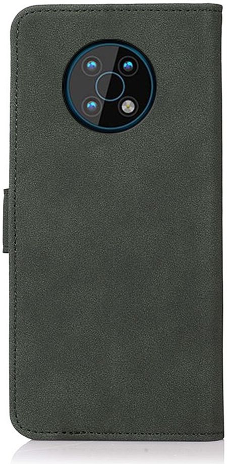 KHAZNEH Nokia G50 Hoesje Retro Wallet Book Case Kunstleer Groen afbeelding 5