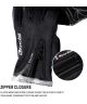 KYNCILOR Winter Handschoenen Touchscreen Wind en Water Proof Zwart M