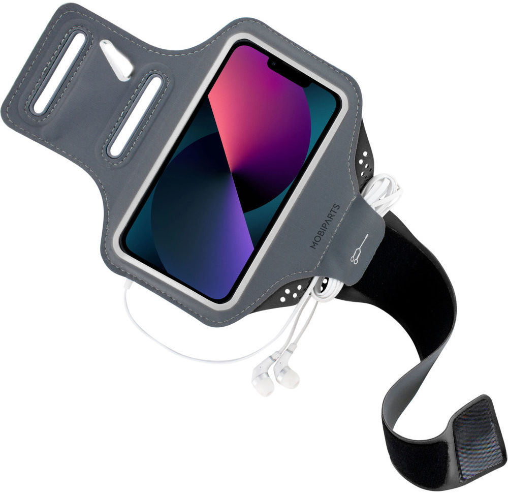 Mobiparts Comfort Fit Armband Apple iPhone 13 Sporthoesje Zwart afbeelding 2