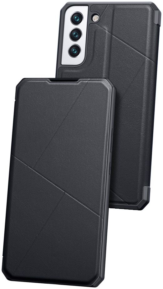 Dux Ducis Skin X Series Samsung Galaxy S22 Hoesje Book Case Zwart afbeelding 3