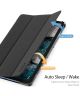 Dux Ducis Domo Nokia T20 Hoes Tri-Fold Book Case Zwart