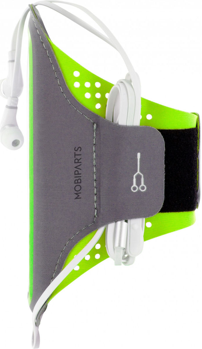 Mobiparts Comfort Fit Armband Apple iPhone 13 Pro Sporthoesje Groen afbeelding 11