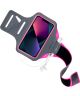 Mobiparts Comfort Fit Armband Apple iPhone 13 Pro Sporthoesje Roze