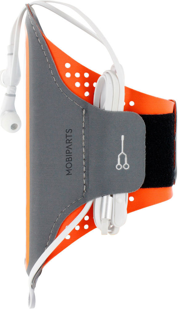 Mobiparts Comfort Fit Armband Samsung Galaxy A41 Sporthoesje Oranje afbeelding 11