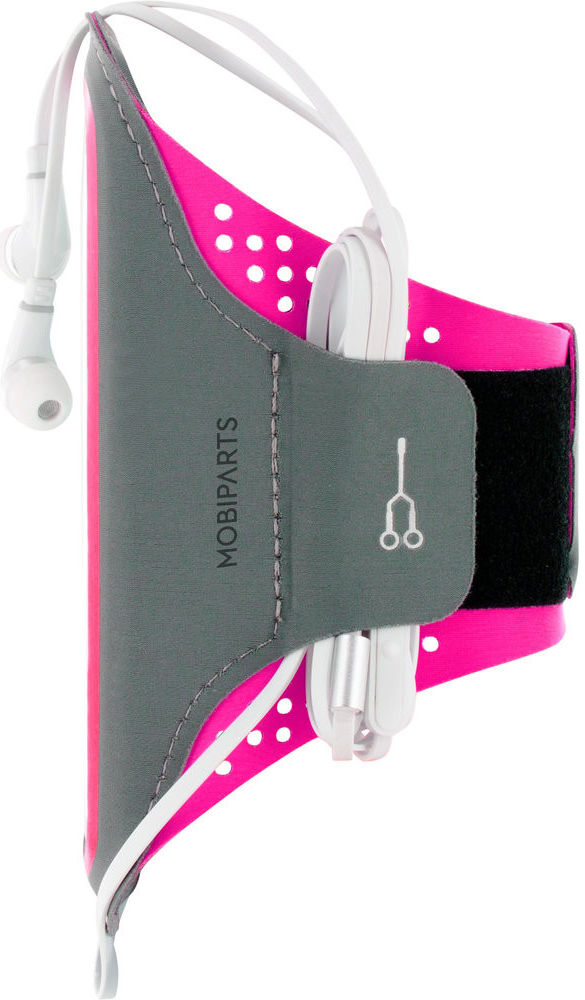 Mobiparts Comfort Fit Armband Samsung Galaxy A41 Sporthoesje Roze afbeelding 11