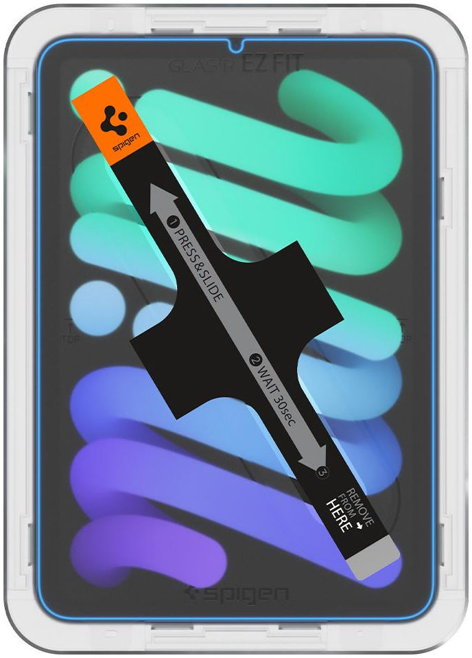 Spigen EZ Fit Glas.tR Apple iPad Mini 6 Screen Protector GSMpunt.nl