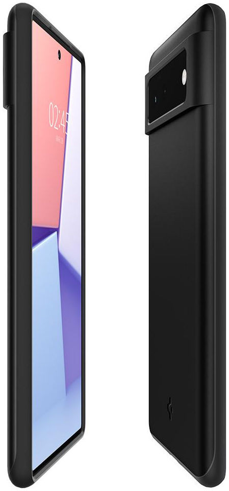Spigen Thin Fit Google Pixel 6 Hoesje Back Cover Zwart afbeelding 13