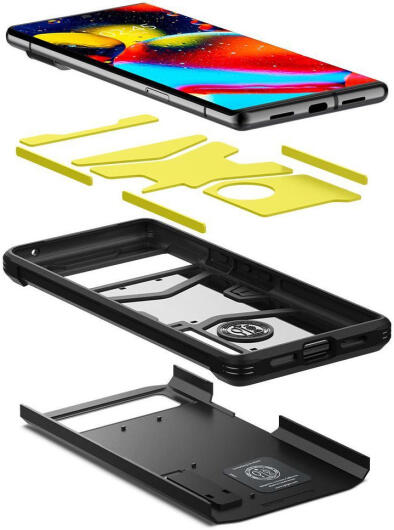 Spigen Tough Armor Google Pixel 6 Pro Hoesje Back Cover Zwart afbeelding 11