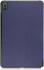 Nokia T20 Hoes Tri-Fold Book Case Kunstleer Donker Blauw afbeelding 11