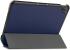 Nokia T20 Hoes Tri-Fold Book Case Kunstleer Donker Blauw afbeelding 10