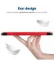 Nokia T20 Hoes Tri-Fold Book Case Kunstleer Rood