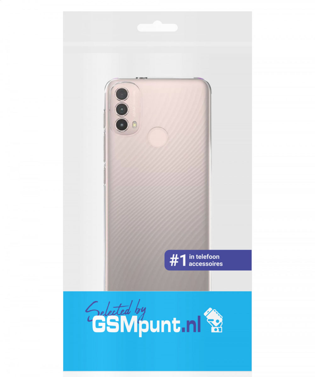 Motorola Moto E30/E40 Hoesje Dun TPU Back Cover Transparant afbeelding 10