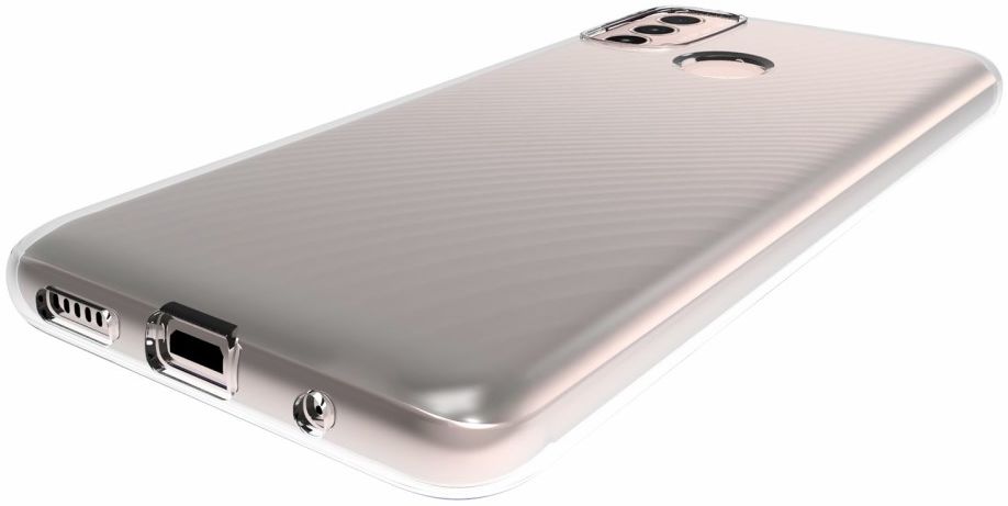 Motorola Moto E30/E40 Hoesje Dun TPU Back Cover Transparant afbeelding 6