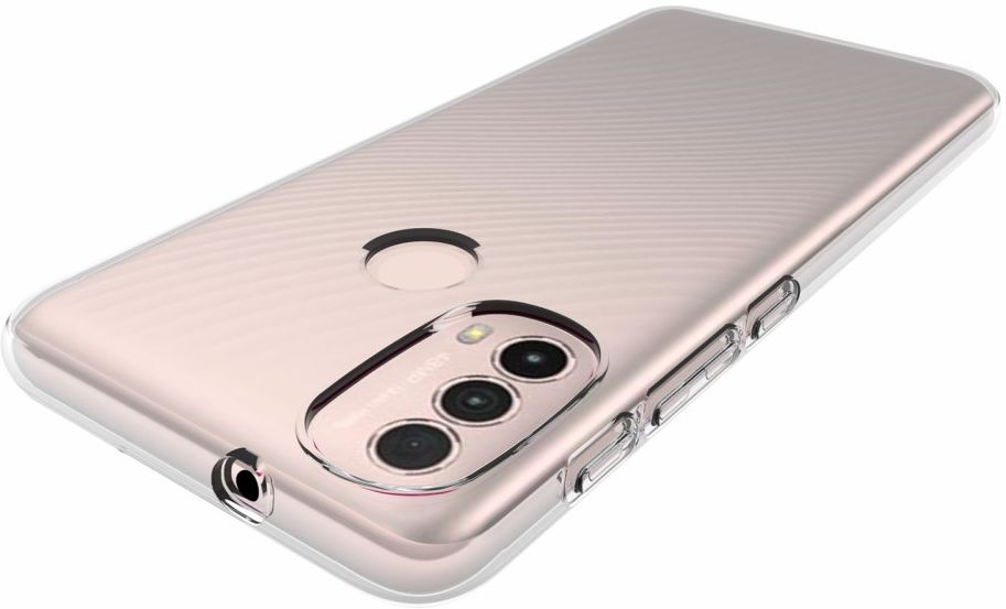 Motorola Moto E30/E40 Hoesje Dun TPU Back Cover Transparant afbeelding 7