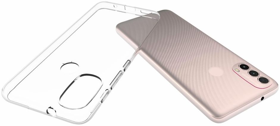 Motorola Moto E30/E40 Hoesje Dun TPU Back Cover Transparant afbeelding 9