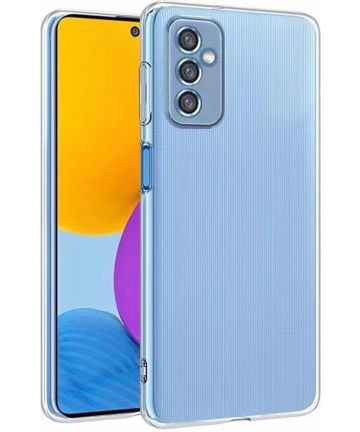 Samsung Galaxy M52 5G Hoesje Dun TPU Back Cover Transparant Hoesjes