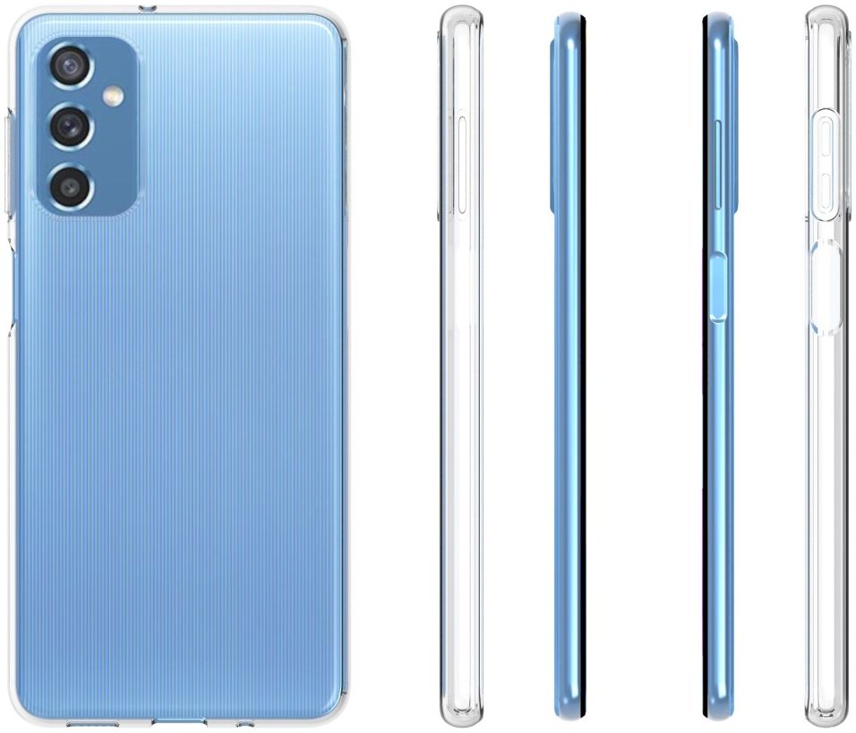 Samsung Galaxy M52 5G Hoesje Dun TPU Back Cover Transparant afbeelding 9