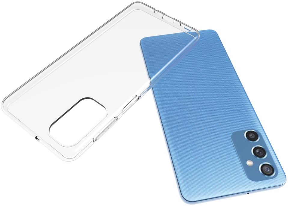 Samsung Galaxy M52 5G Hoesje Dun TPU Back Cover Transparant afbeelding 4