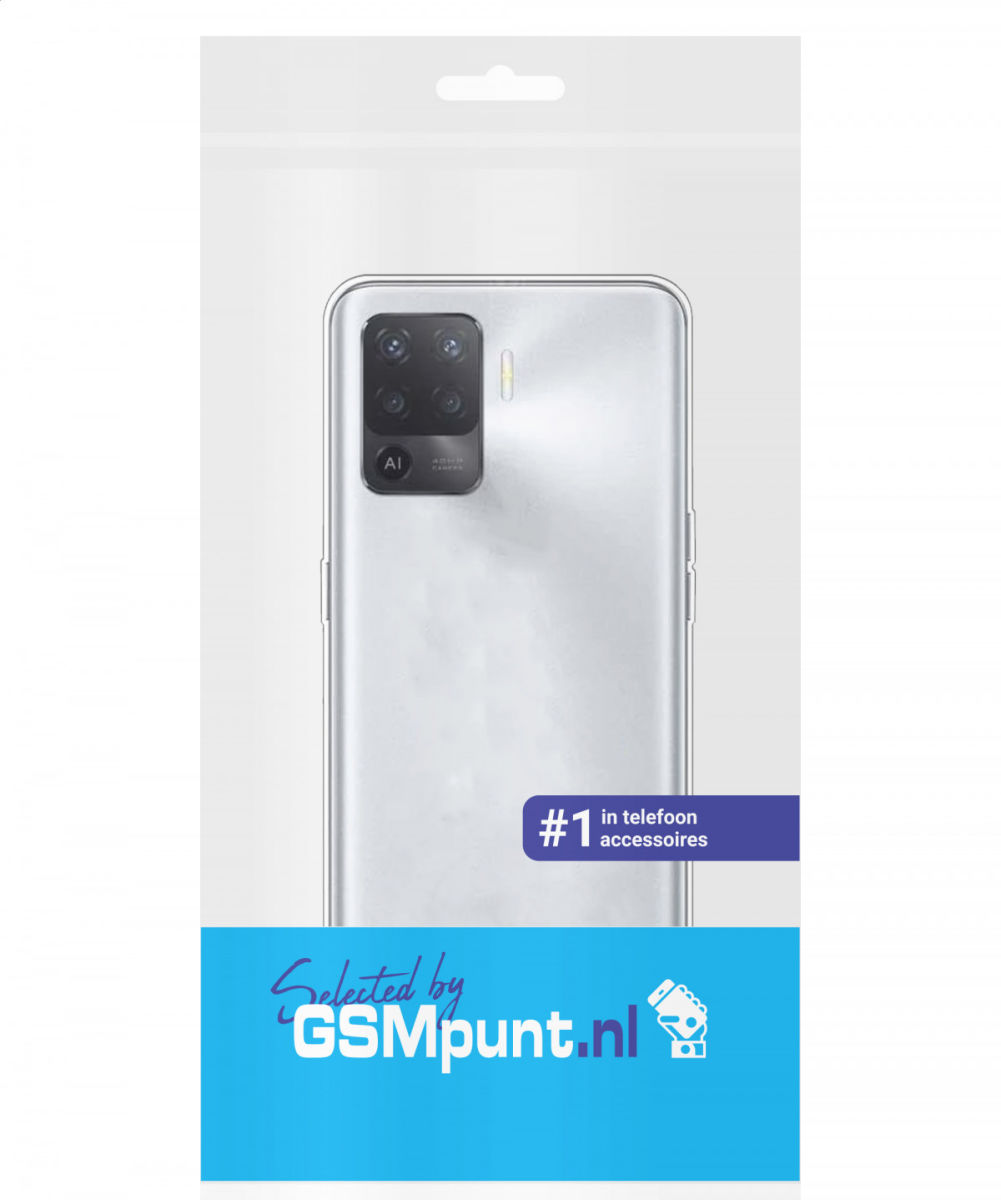 Oppo Reno5 Lite Hoesje Dun TPU Back Cover Transparant afbeelding 2