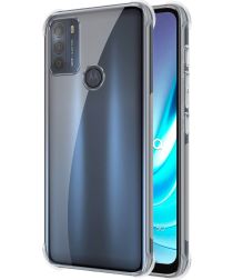 Motorola Moto G50 5G Hoesje Schokbestendig TPU Back Cover Transparant