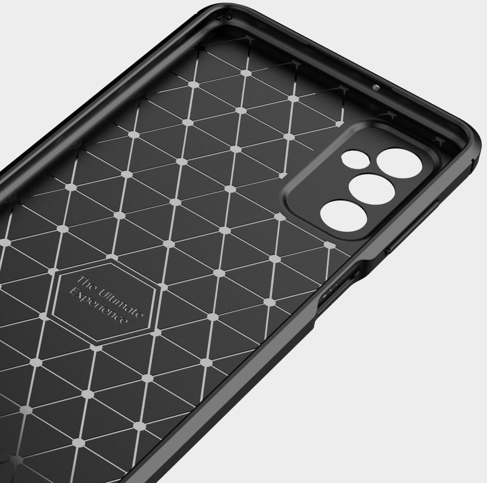 Samsung Galaxy M52 5G Hoesje Geborsteld TPU Flexibele Back Cover Zwart afbeelding 6