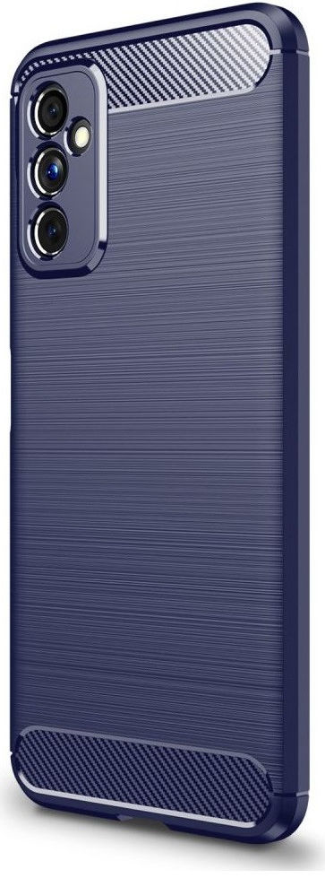 Samsung Galaxy M52 5G Hoesje Geborsteld TPU Flexibele Back Cover Blauw afbeelding 1