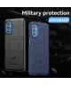 Samsung Galaxy M52 5G Hoesje Shock Proof Rugged Back Cover Zwart