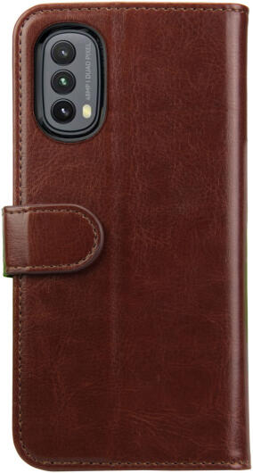 Rosso Element Motorola Moto E30/E40 Hoesje Book Cover Wallet Bruin afbeelding 2