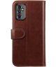Rosso Element Samsung Galaxy M52 5G Hoesje Book Cover Wallet Bruin