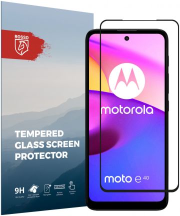 Rosso Motorola Moto E30/E40 9H Tempered Glass Screen Protector Screen Protectors