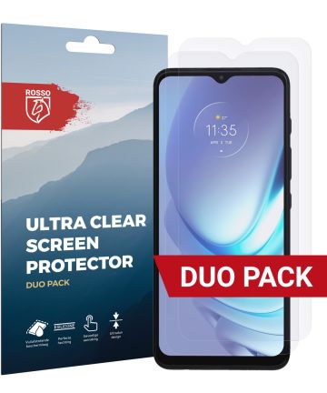 Rosso Motorola Moto G50 5G Ultra Clear Screen Protector Duo Pack Screen Protectors