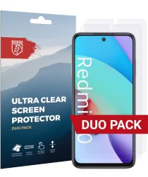 Rosso Xiaomi Redmi 10 Ultra Clear Screen Protector Duo Pack