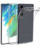 Samsung Galaxy S22 Plus Hoesje Dun TPU Back Cover Transparant
