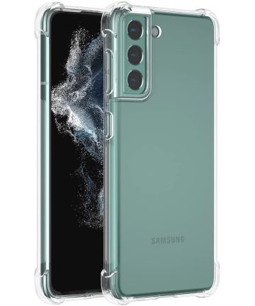 Samsung Galaxy S22 Plus Hoesje Schokbestendig en Dun TPU Transparant Hoesjes