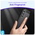 Samsung Galaxy S22 Hoesje Geborsteld TPU Back Cover Zwart afbeelding 4