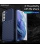 Samsung Galaxy S22 Hoesje TPU Thunder Design Back Cover Blauw