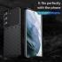 Samsung Galaxy S22 Plus Hoesje TPU Thunder Design Back Cover Zwart afbeelding 5